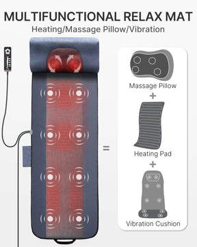 Massagematte mit Wärmefunktion Heating Pads Renpho DE