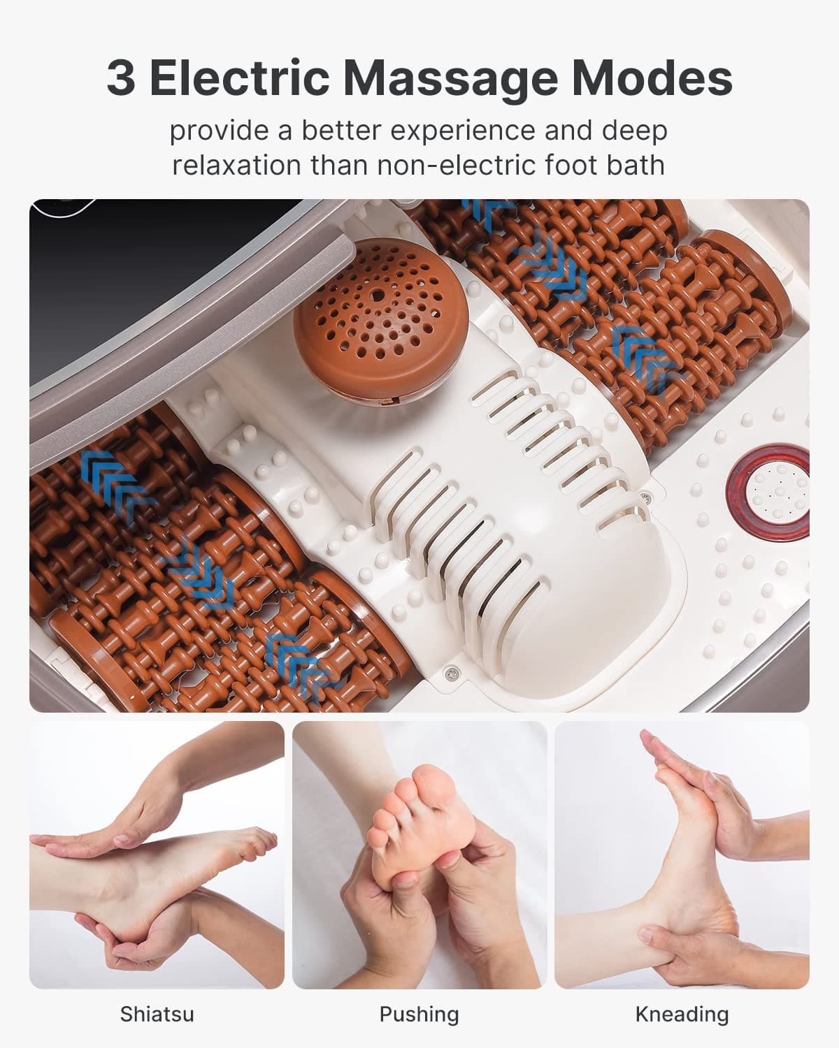 RENPHO Shiatsu Fussbad Massagerollen Foot Massager Renpho DE